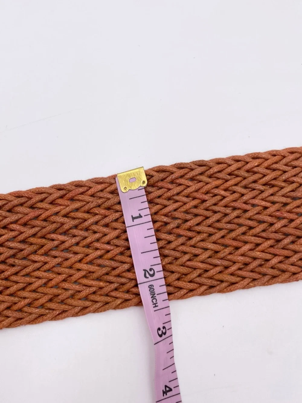 Vintage Women's Woven Belt Oval Buckle Adjustable Hippie Bohemian Festival Indie